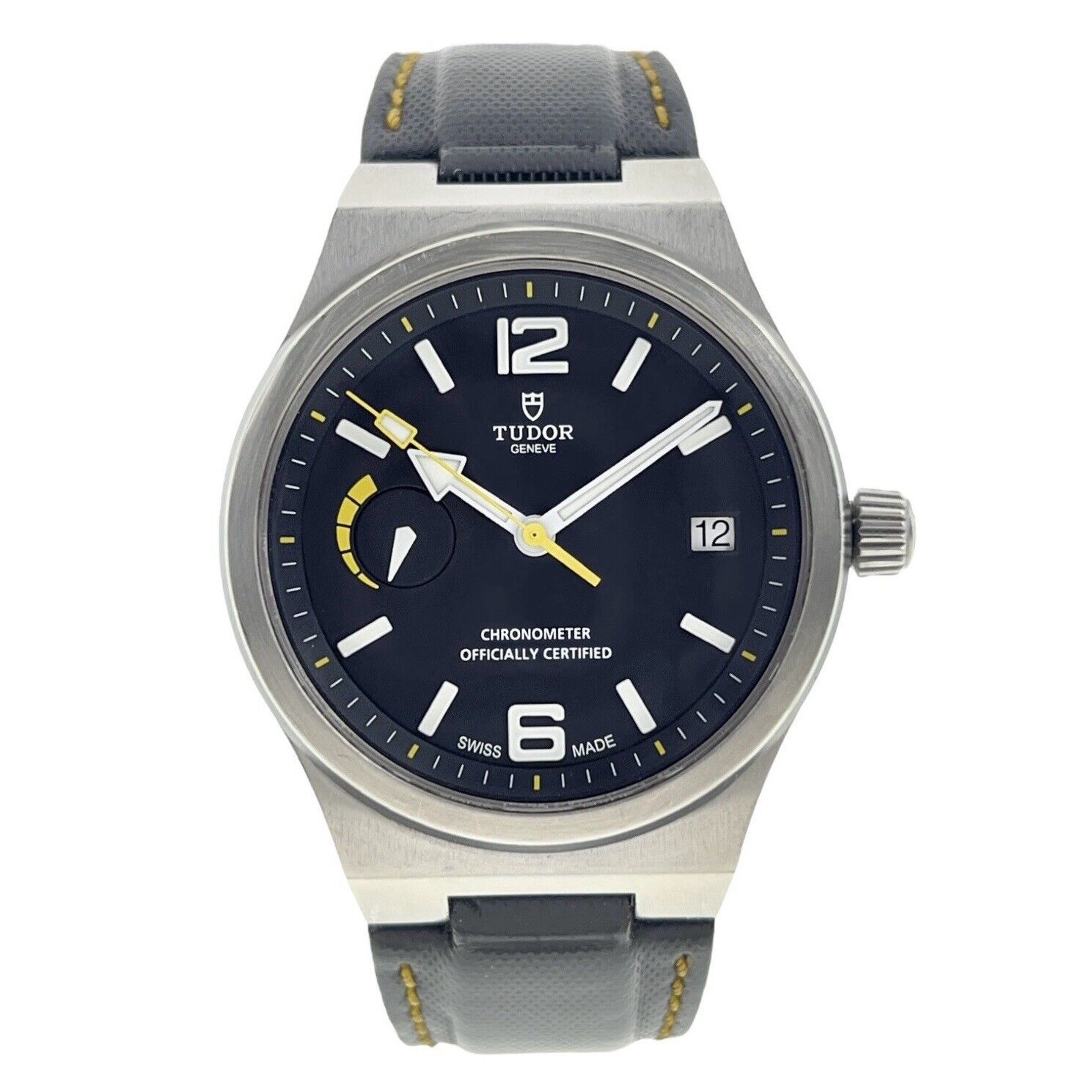 2021 Tudor North Flag Stainless Steel Black 40mm Automatic Men’s Watch 91210N