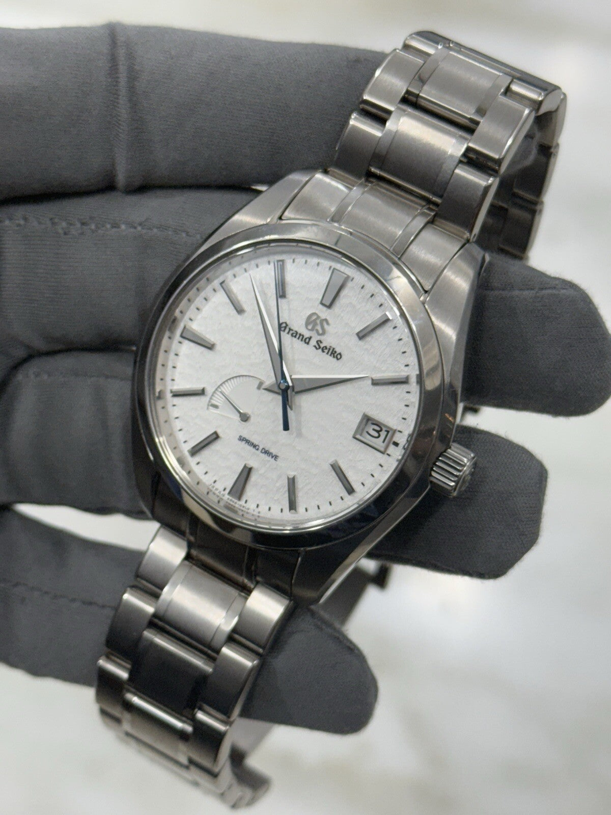 2022 Grand Seiko Spring Drive Snowflake Date Watch SBGA211 Titanium  - Box/Paper