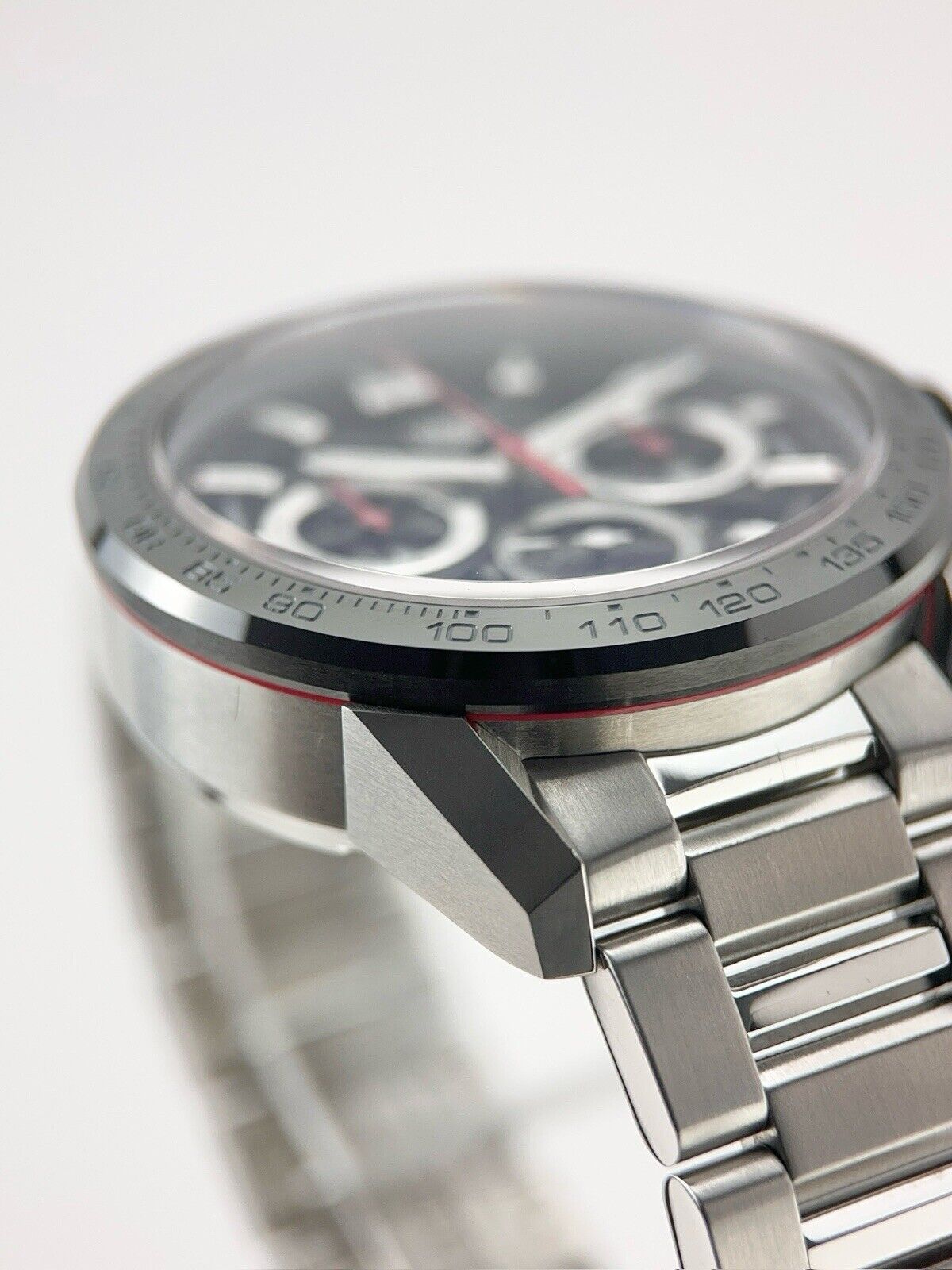 2022 Tag Heuer Carrera Steel Black Dial 43mm Automatic Men’s Watch CBG2010