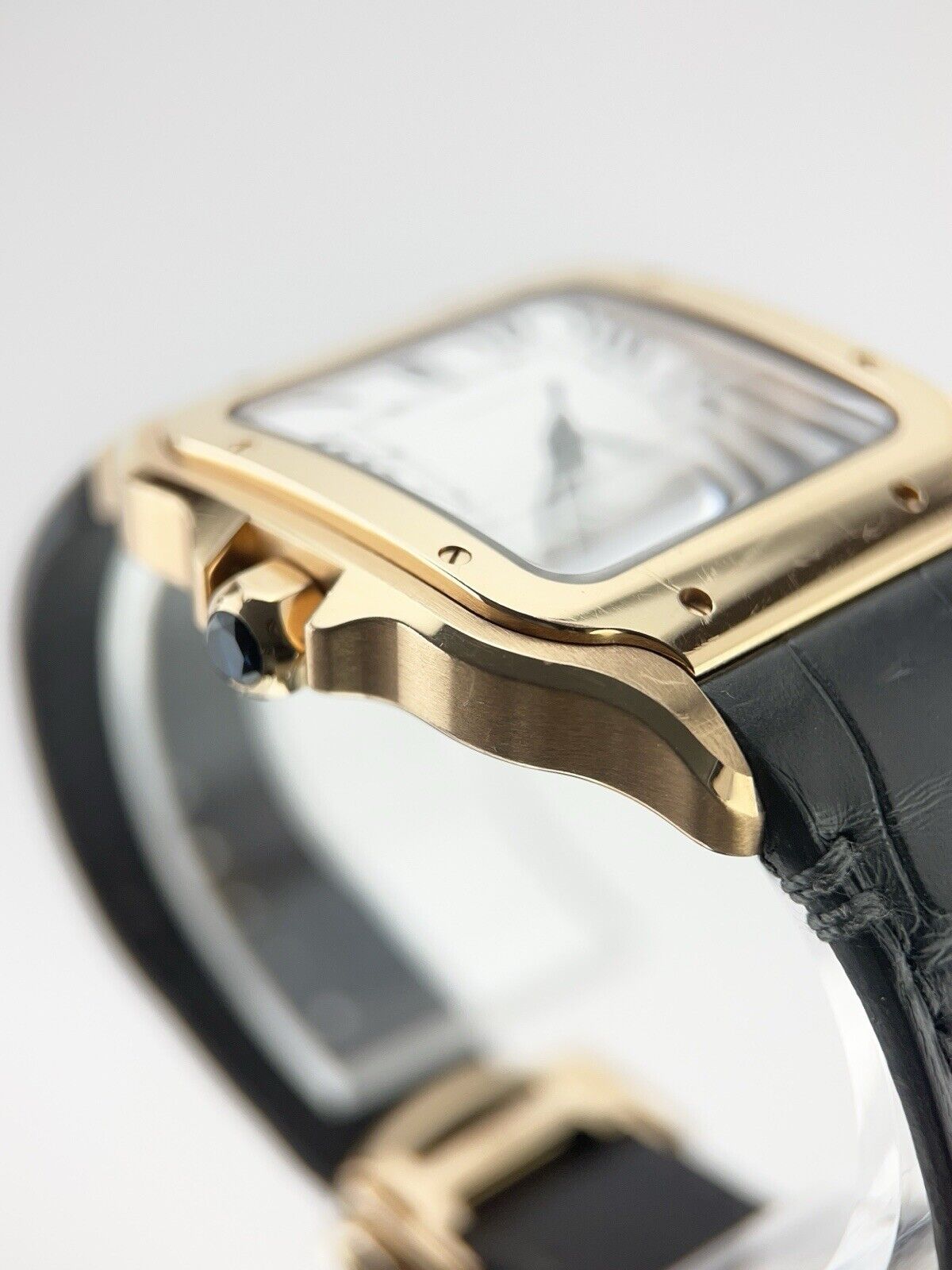 2021 Cartier Santos Large 18k Rose Gold 39mm Automatic Men’s Watch WGSA0018