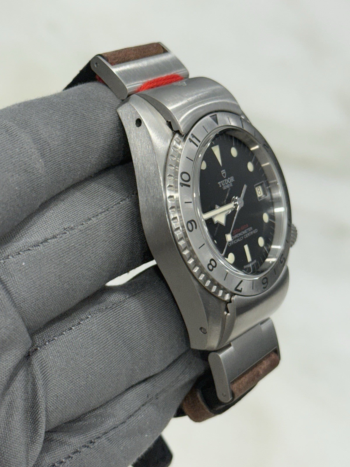 2020 Tudor Black Bay P01 Automatic 42mm Stainless Steel Mens Strap Watch 70150