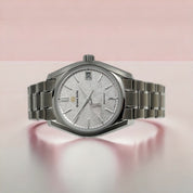 2021 Grand Seiko SBGA413 Spring Pink Dial Men's 40mm Automatic Watch - B/P