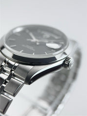 2012 Tudor Prince Date Day Steel Black Dial 36mm Automatic Men’s Watch 76200