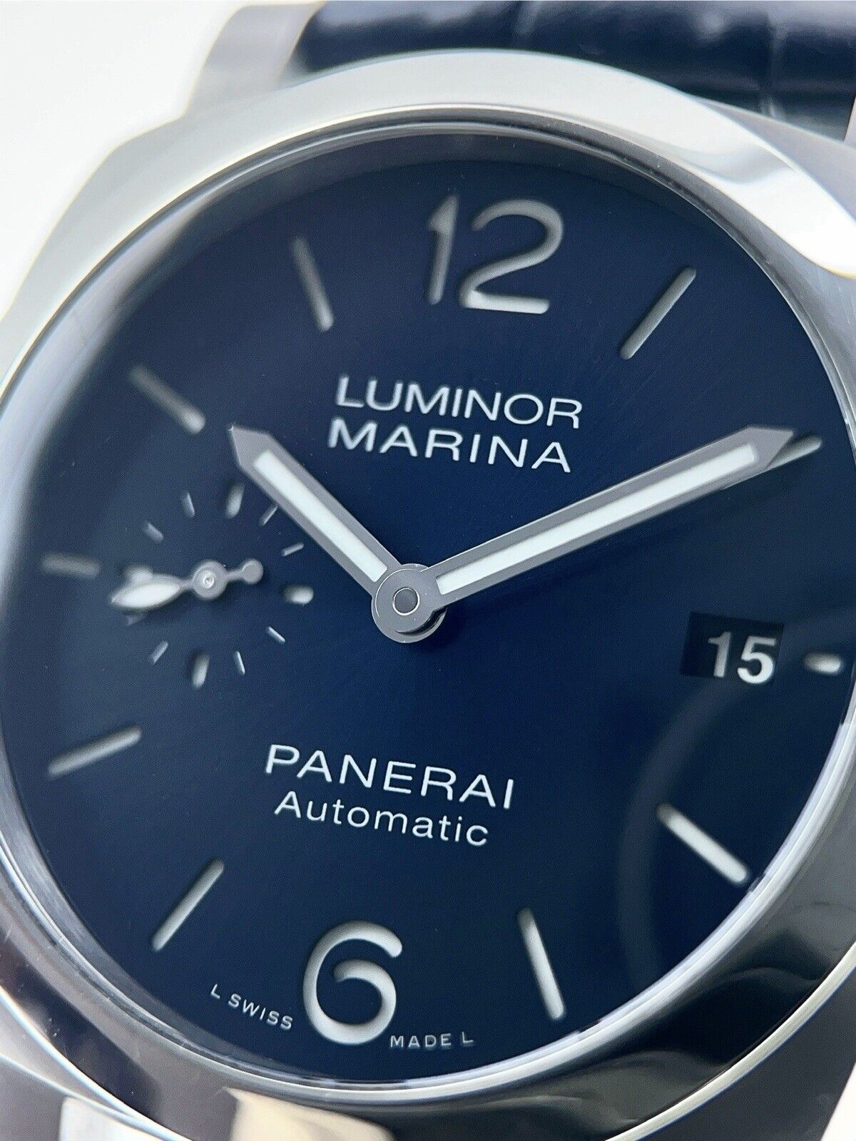 2022 Panerai Luminor Marina Steel Blue 44mm Automatic Men’s Watch PAM01313
