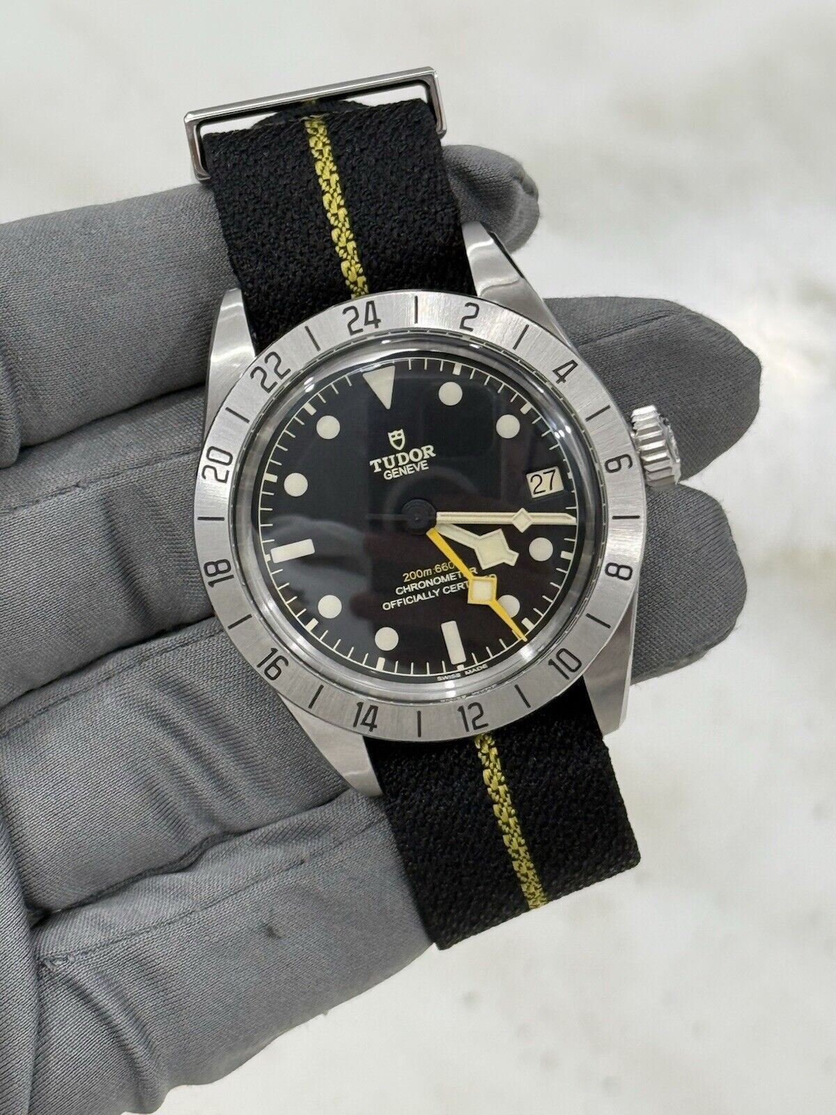 2022 Tudor Black Bay Pro Automatic Black GMT Men's Watch 79470 - Box/Papers