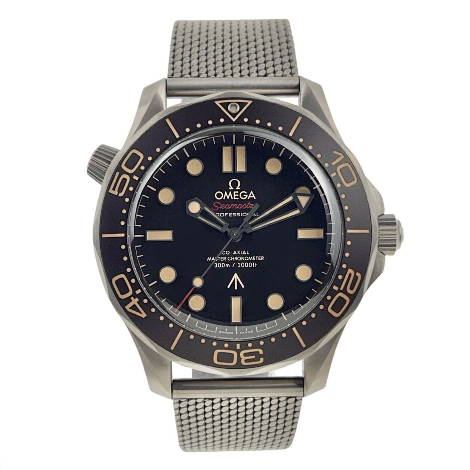 2020 Omega Seamaster Diver 007 Titanium 42mm Automatic Men’s Watch - Box/Papers