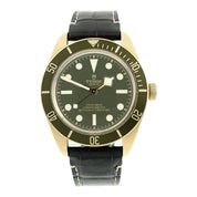 2023 Tudor Black Bay 18k Yellow Gold Green Dial 39mm Automatic Watch 79018V