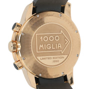 Chopard Mille Miglia 18k Rose Gold Black Dial 42mm Automatic Mens Watch 1288