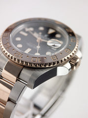 2019 Rolex GMT Master II Gold & Steel Black Dial 40mm Automatic Watch 126711CHNR