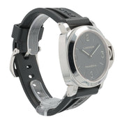 Panerai Luminor Base Stainless Steel Black Dial 44mm  Manual Wind Mens PAM00112