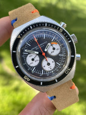 1960’s Girard Perregaux Olimpico Stainless Steel Chronograph 9227FA