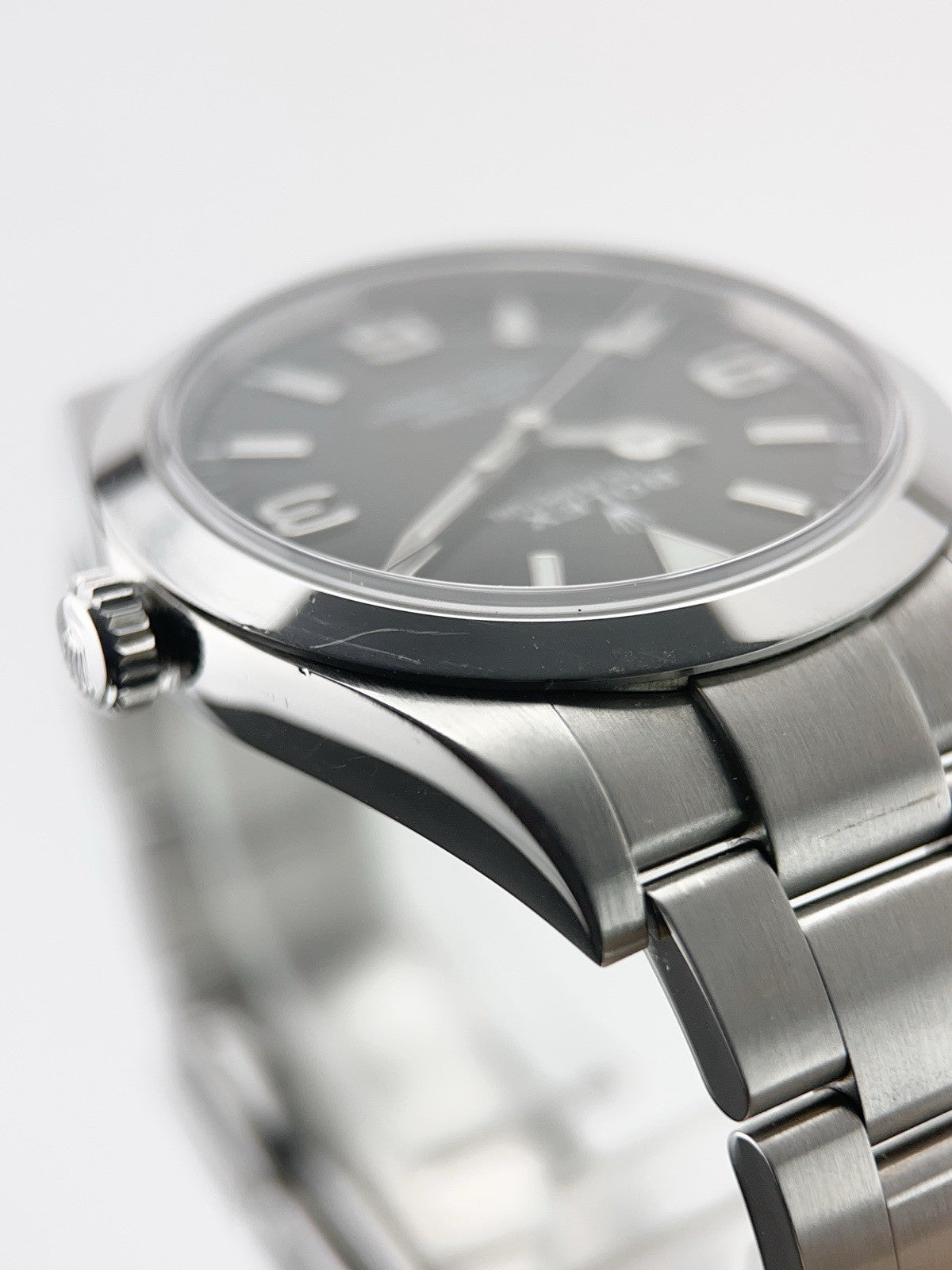 2018 Rolex Explorer Stainless Steel Black Dial 39mm Automatic Men's Watch 214270