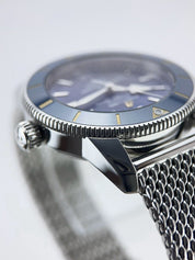 2020 Breitling Superocean Heritage II Steel Blue Dial 42mm Automatic AB2010