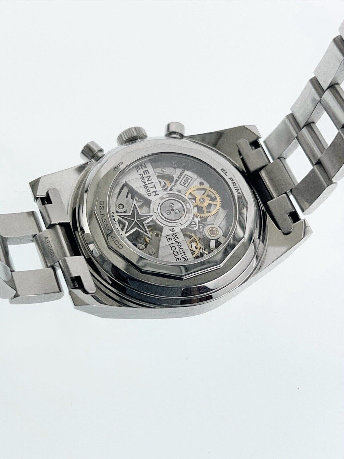 2020 Zenith El Primero Chronomaster Steel White Dial 37mm Automatic Watch A384