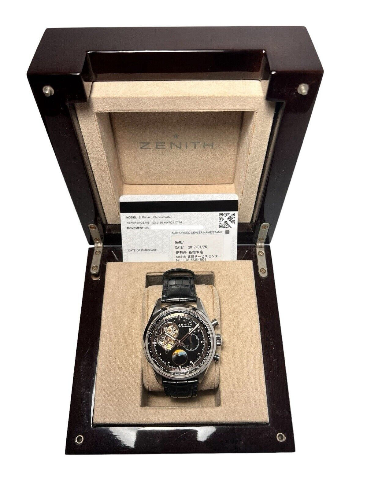 Zenith El Primero Chronomaster Steel 45mm Automatic Men’s Watch 03.2160.4047