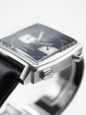 2021 Tag Heuer CAW211P Monaco Calibre 11 Steve McQueen Blue Dial - Box & Papers