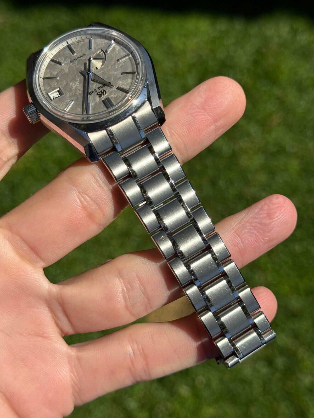 2022 Grand Seiko Heritage Collection Winter Spring Drive Titanium SBGA415 Set