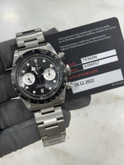 2022 Tudor Black Bay Chrono Steel Black 41mm Automatic Men’s Watch - Box/Paper
