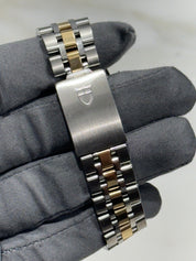 2011 Tudor Date Day Steel and Gold 36mm Automatic Men’s Watch 76213 W/ Papers