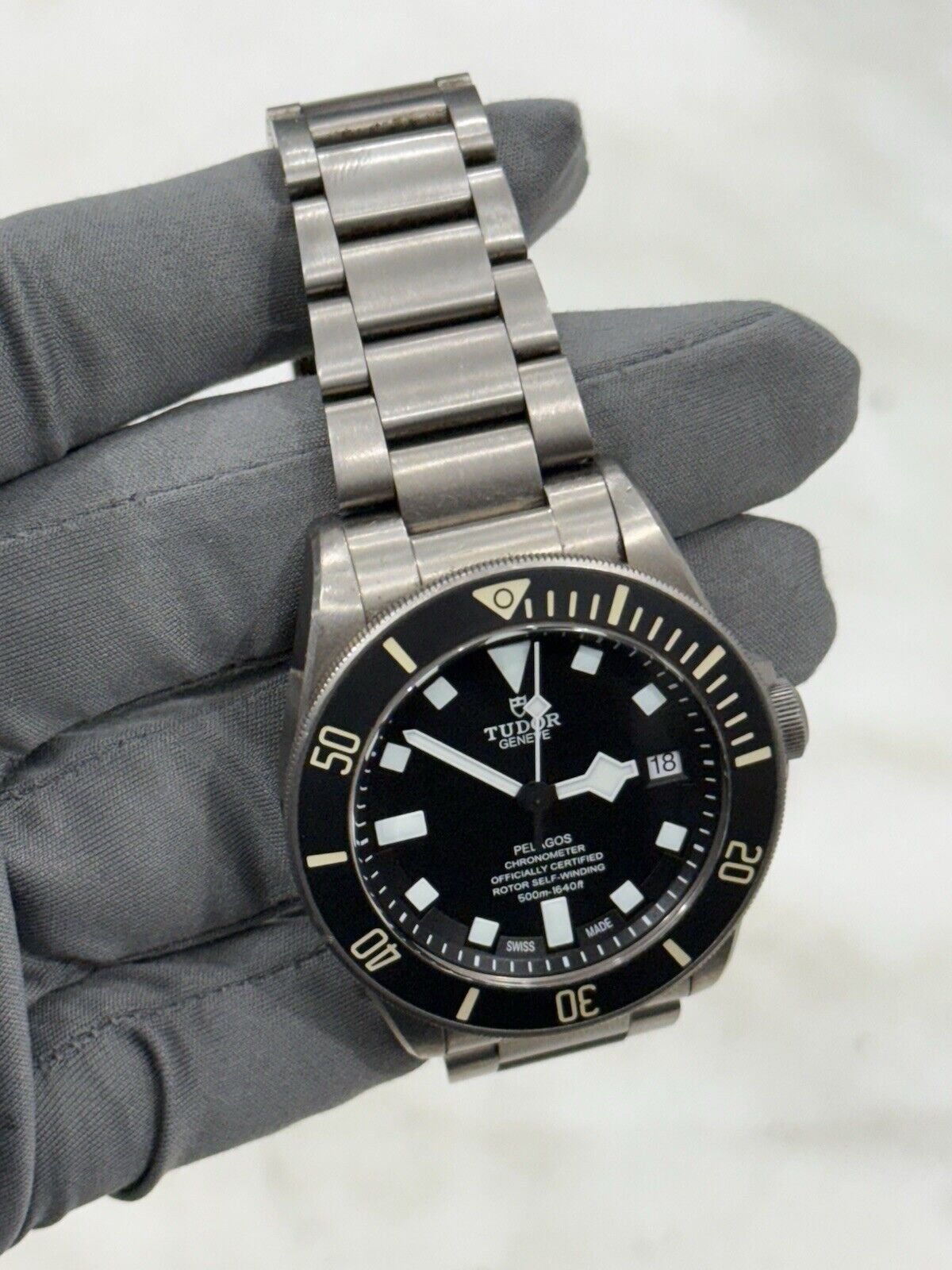 2016 Tudor Pelagos Chronometer Automatic 42mm Black Dial Men's Watch 25600TN