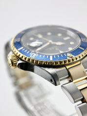 2002 Rolex Submariner Two Tone Blue Automatic 40mm Ref.  16613 - Box & Papers