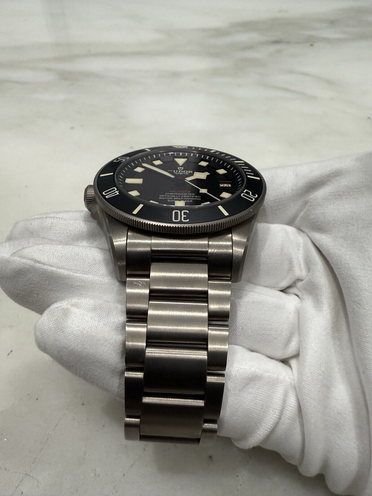 2021 TUDOR Pelagos LHD Men's Black Watch 25610TNL Titanium Automatic Watch B/P