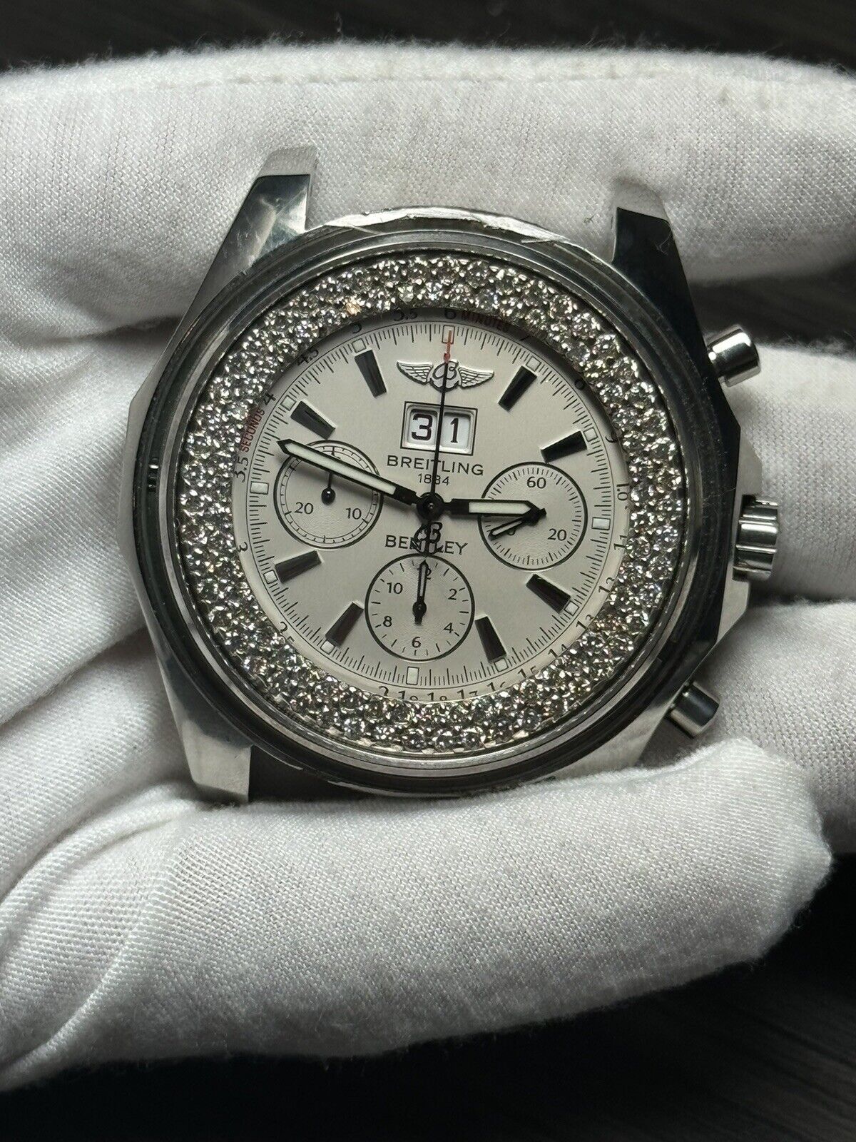 Breitling Bentley Stainless Steel Men's Watch Aftermarket