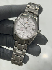 2021 Grand Seiko SBGA413 Spring Pink Dial Men's 40mm Automatic Watch - B/P