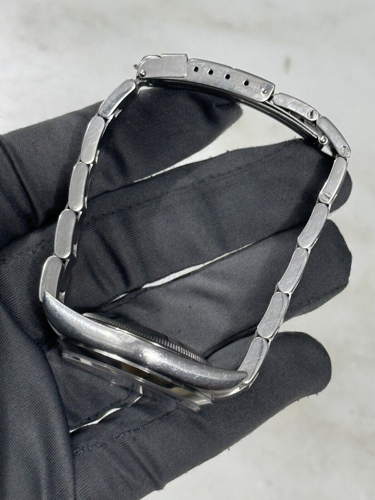 2000 Rolex Explorer I Black 36mm Oyster Stainless Steel Automatic Watch 114270