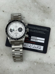 2022 Tudor Black Bay Chrono Steel Panda 41mm Automatic Mens Watch 79360N