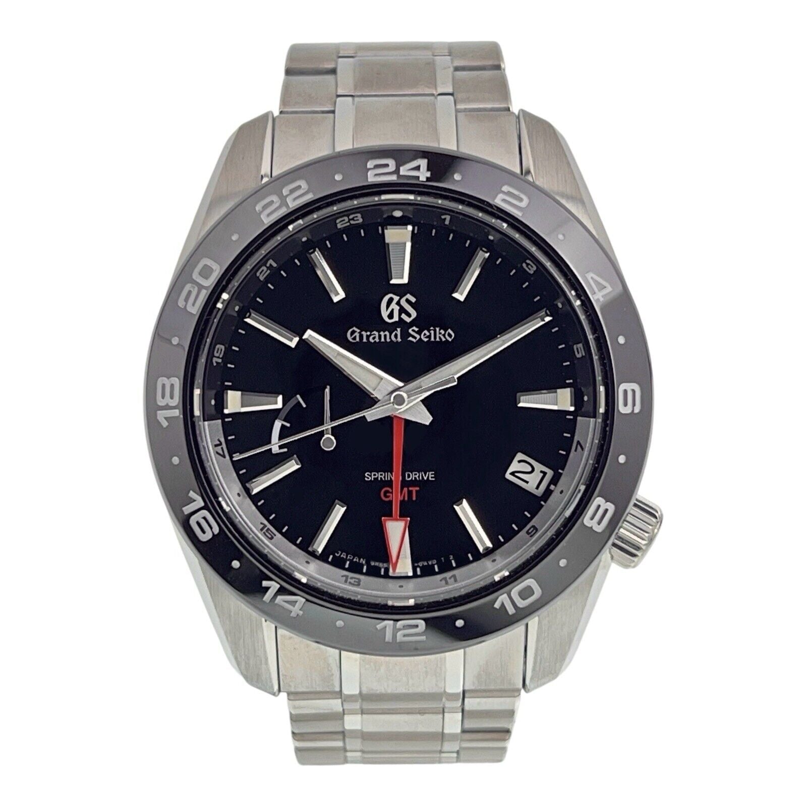 Grand Seiko Sport Collection Steel Black Dial 40mm Automatic Men's