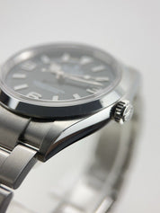 2022 Rolex Explorer Steel Black 36mm Automatic Men’s Watch 124720 - Box/Papers