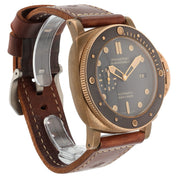 Panerai Submersible Bronze Brown Dial 47mm Automatic Movement Mens PAM00968