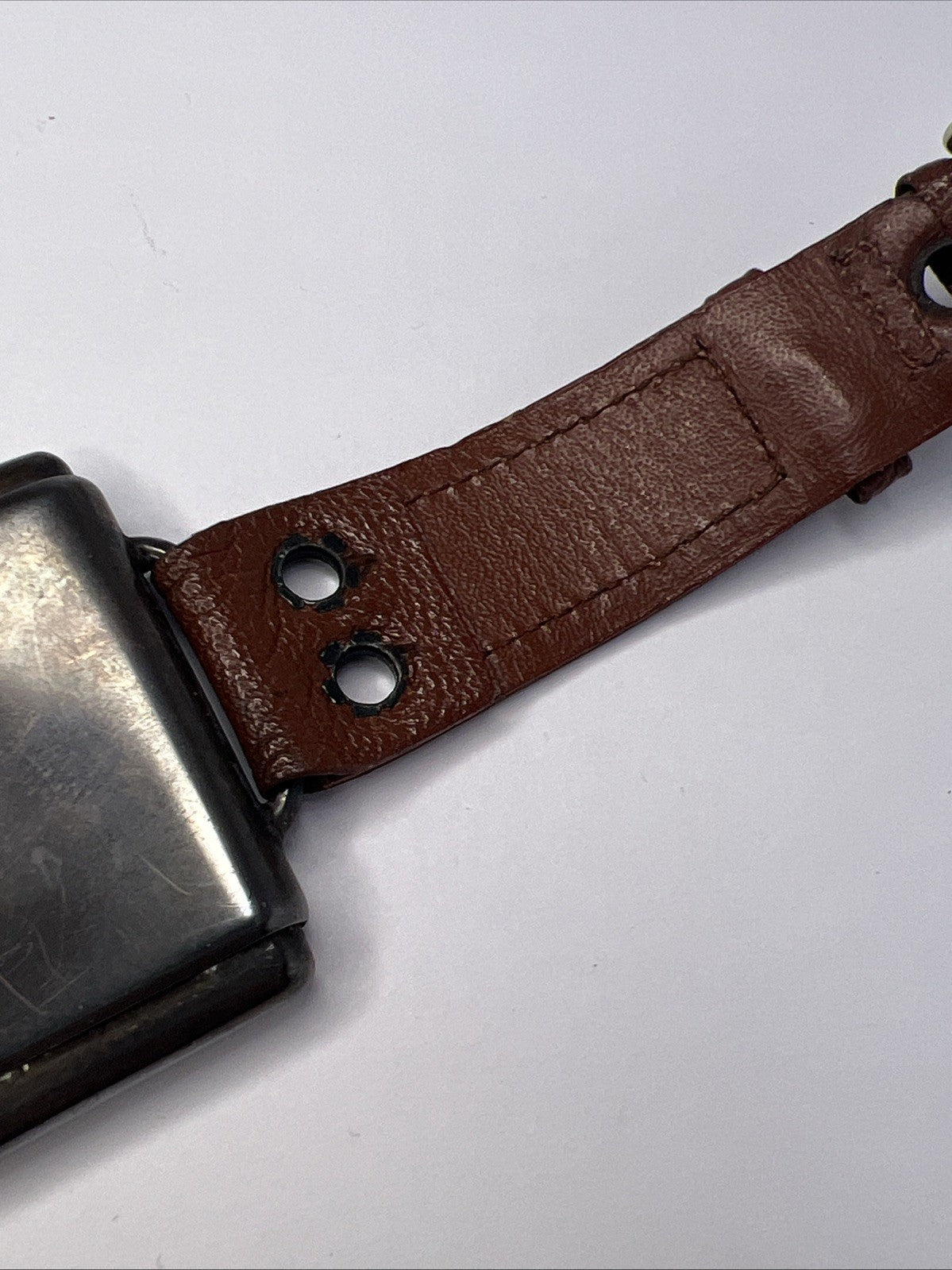 Tavannes Watch Swiss Sterling 925 Case Opens Closes Wrist To Clock -PARTS REPAIR