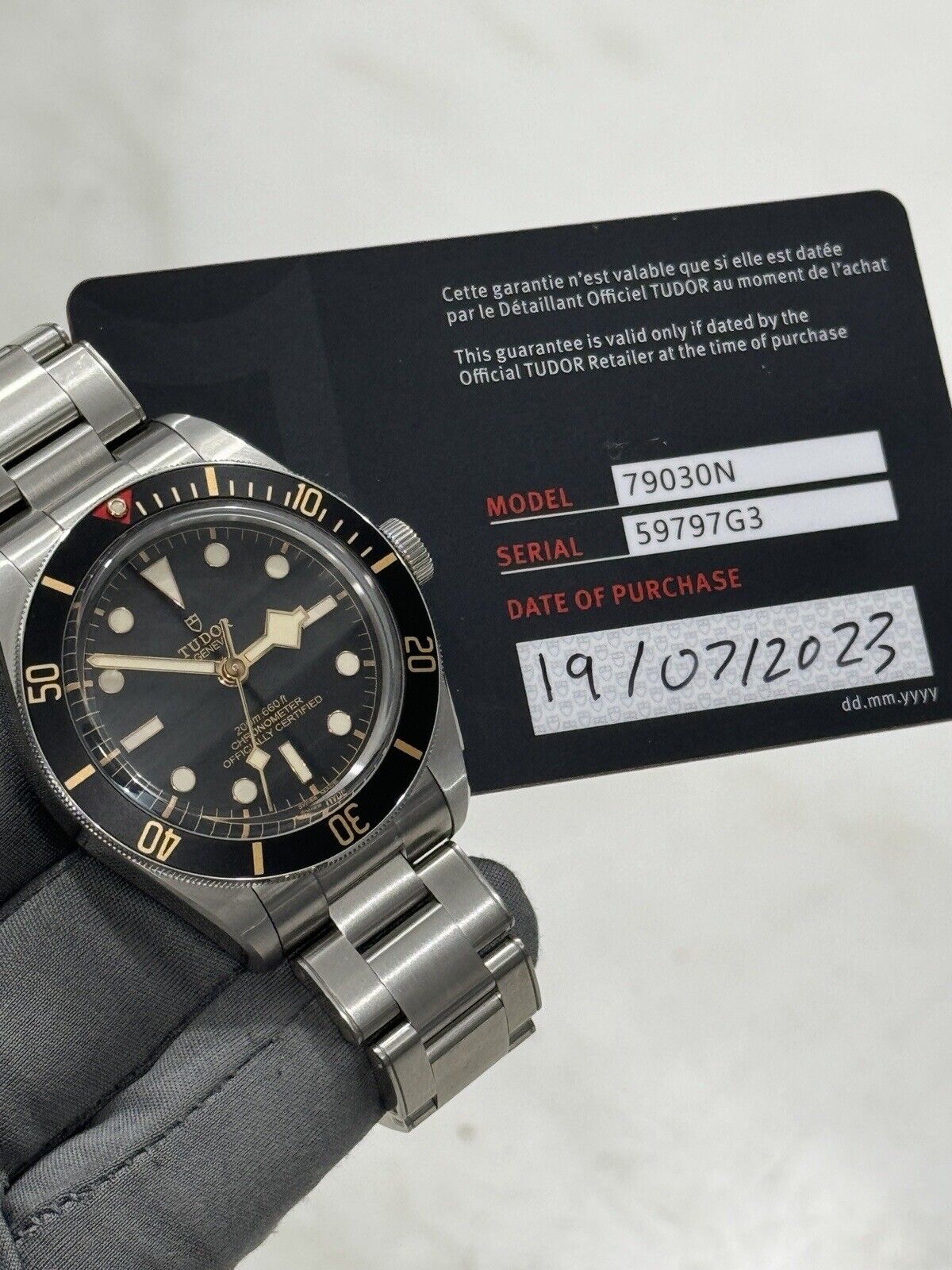 2022 Tudor Black Bay 58 Men's Steel Watch 79030N 39mm Automatic - Box And Papers