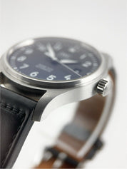 2019 IWC Pilot Mark Steel Black Dial 40mm Automatic Men’s Watch IW327009