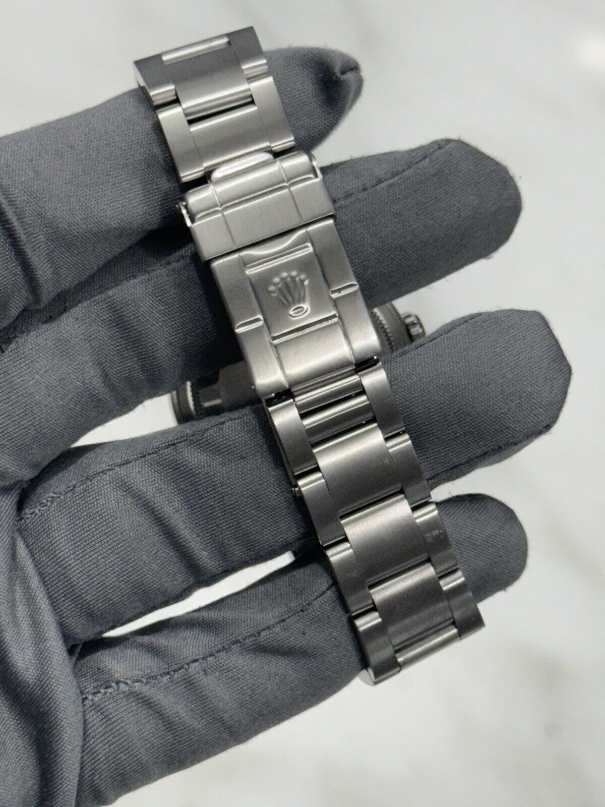 2001 Rolex Explorer I Black 36mm Oyster Steel Automatic Watch 114270