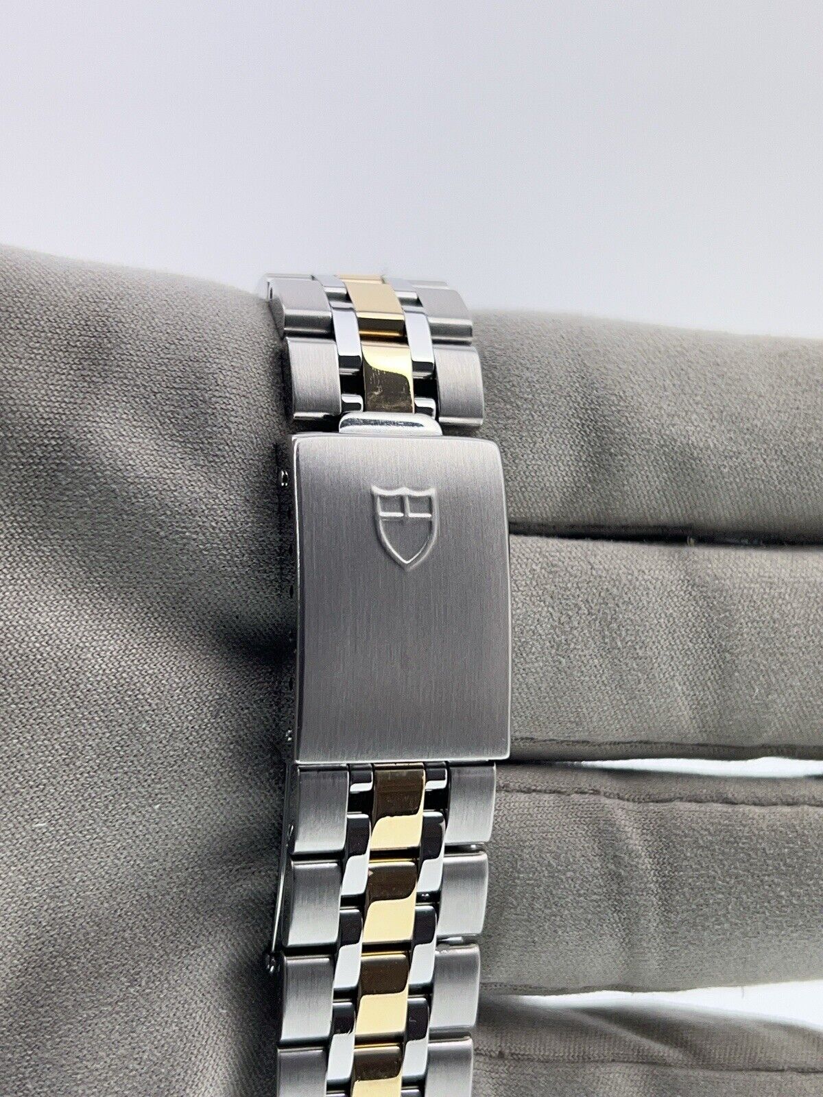 2005 Tudor Prince Stainless Steel Gold Dial 36mm Men’s Watch 76213 - Box/Papers