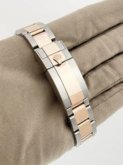 2019 Rolex GMT Master II Gold & Steel Black Dial 40mm Automatic Watch 126711CHNR