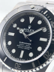 2022 Rolex Submariner Steel Black Dial 41mm Automatic Men’s Watch 124060