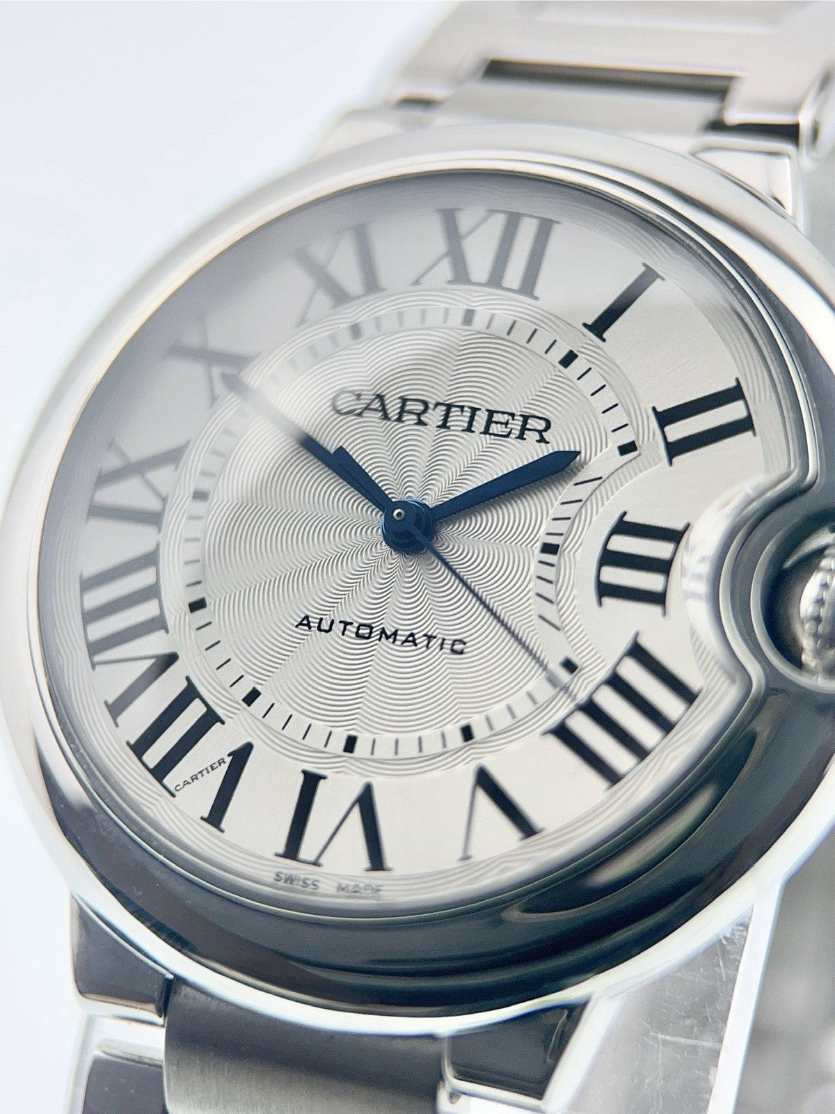 2020 Cartier Ballon Bleu Steel Silver Dial 36mm Automatic Mens Watch W6920046
