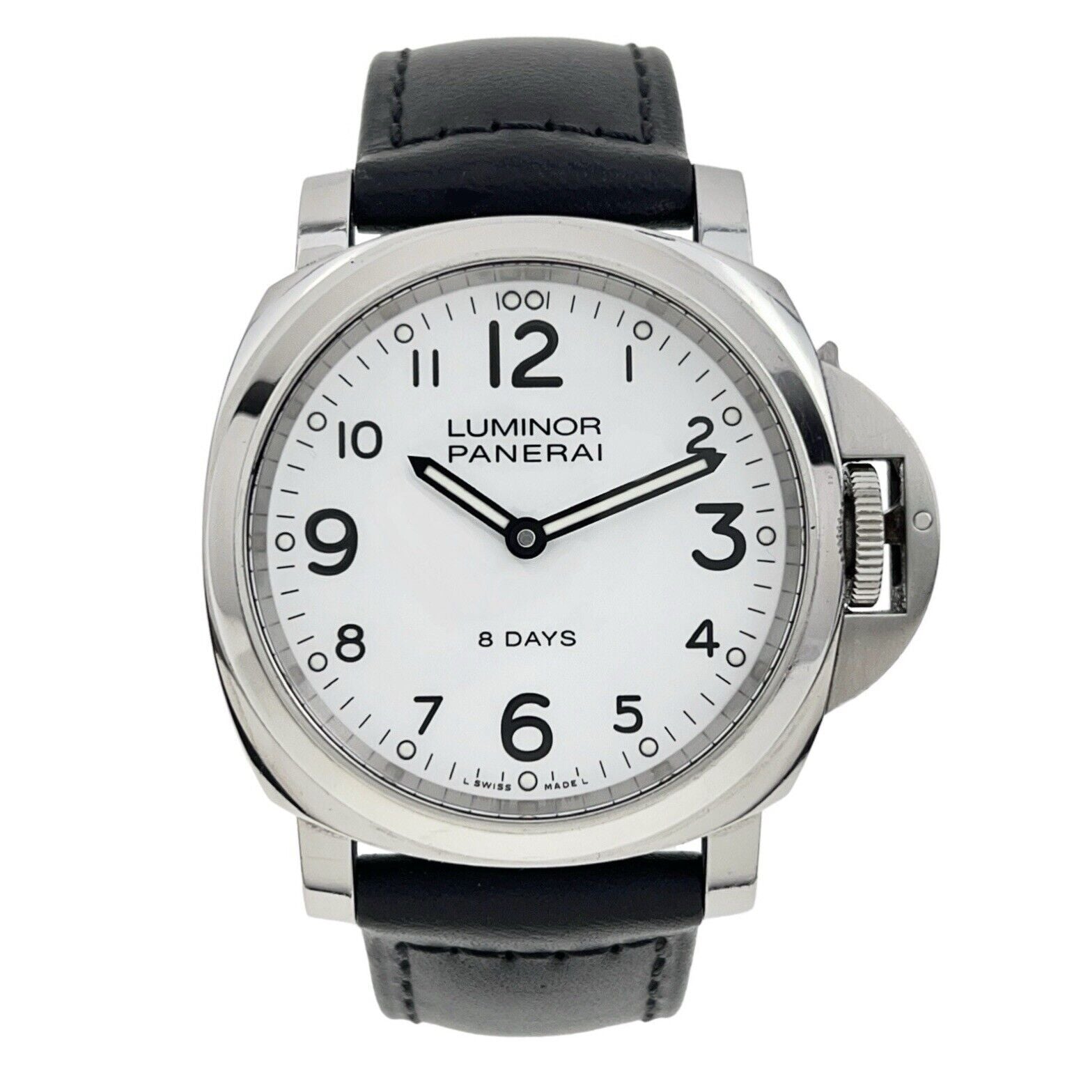 Panerai watch white face best sale