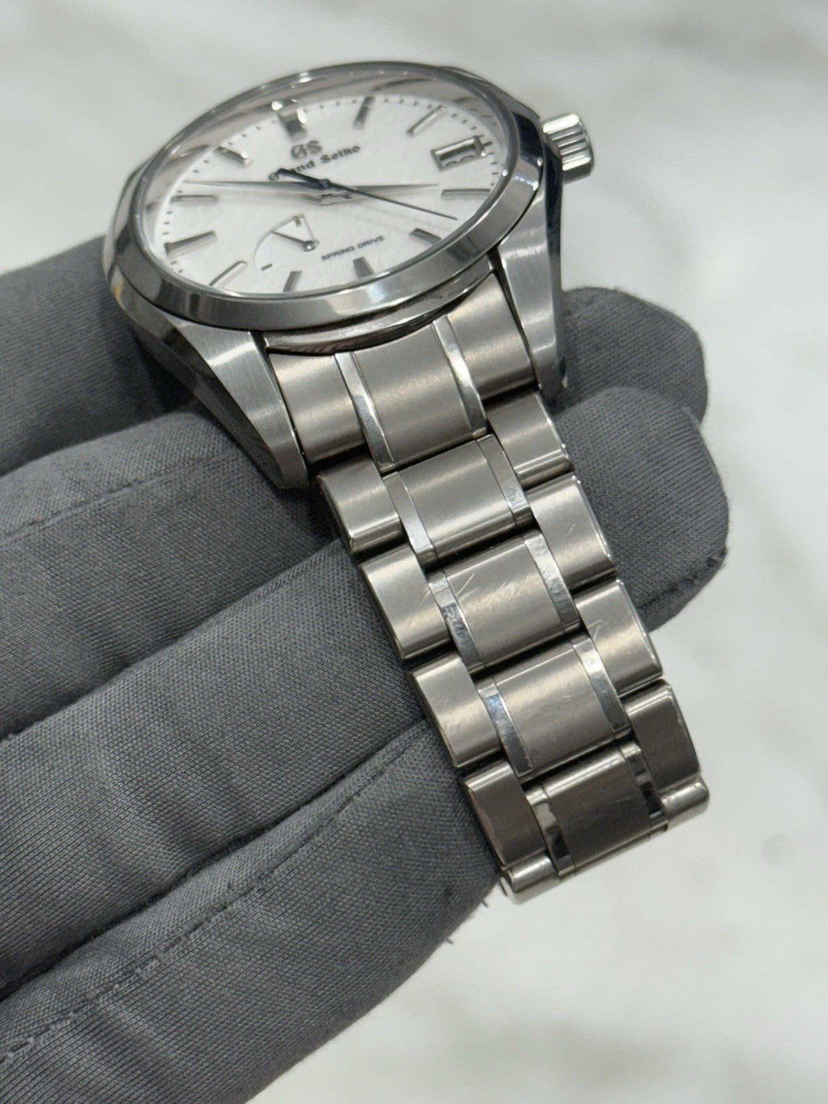 2022 Grand Seiko Spring Drive Snowflake Date Watch SBGA211 Titanium  - Box/Paper