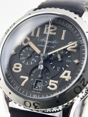 2017 Breguet Type XXI Steel Gray Dial 42mm Automatic Men’s Watch 3817ST