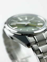 2023 Grand Seiko Heritage Bamboo Green Stainless Steel Automatic 40mm SBGJ259
