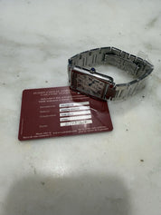 2018 Cartier Tank Solo XL Men's W5200028 Automatic Date Steel Watch - W/ Papers