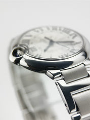 2020 Cartier Ballon Bleu Steel Silver Dial 36mm Automatic Mens Watch W6920046