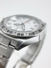 2018 Rolex Explorer II 216570 White Dial 42mm Automatic Men's Watch - Box/Papers