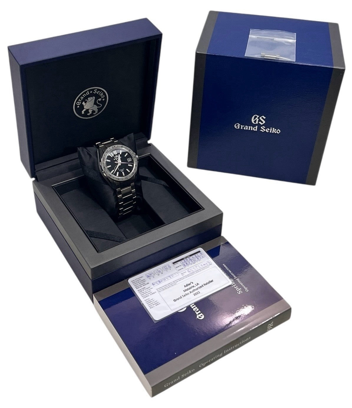 Grand Seiko Evolution Titanium Black Dial 41mm Automatic Men’s Watch SBGE283