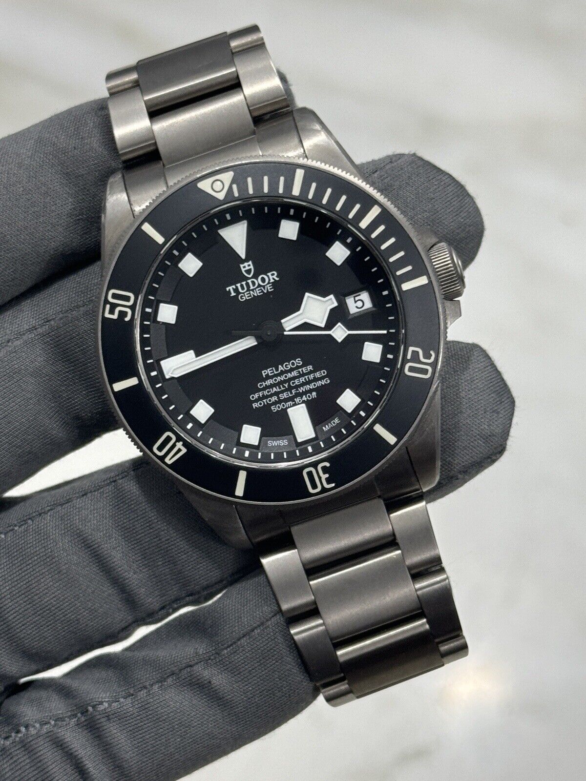 2022 Tudor Pelagos Black Dial Auto Titanium Men's Watch 25600TN - Box/Papers